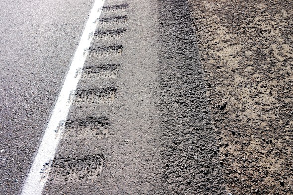 Bike Challenge - Riding the Shoulder.